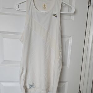 Tracksmith White Performance Tank